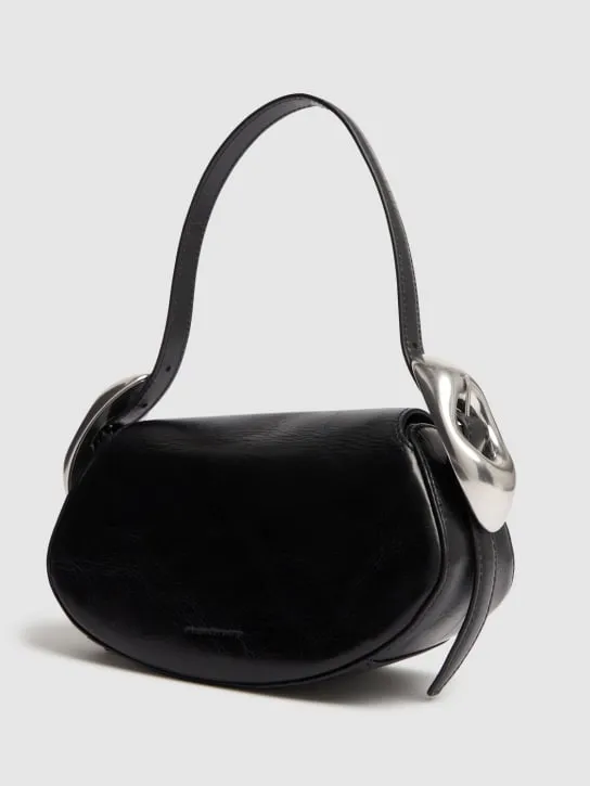 Alexander Wang   Small Orb crackled patent leather bag 