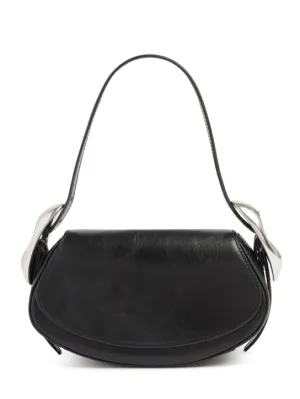 Alexander Wang   Small Orb crackled patent leather bag 