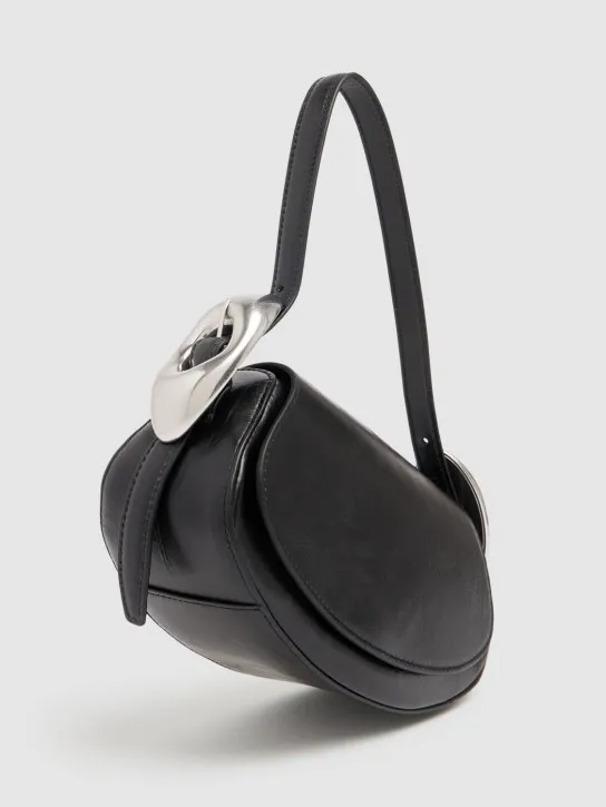 Alexander Wang   Small Orb crackled patent leather bag 