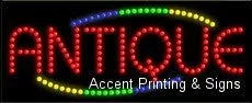 Antique LED Sign (High Impact, Energy Efficient)