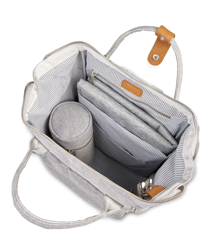 Bababing Mani Changing Bag Grey Merl