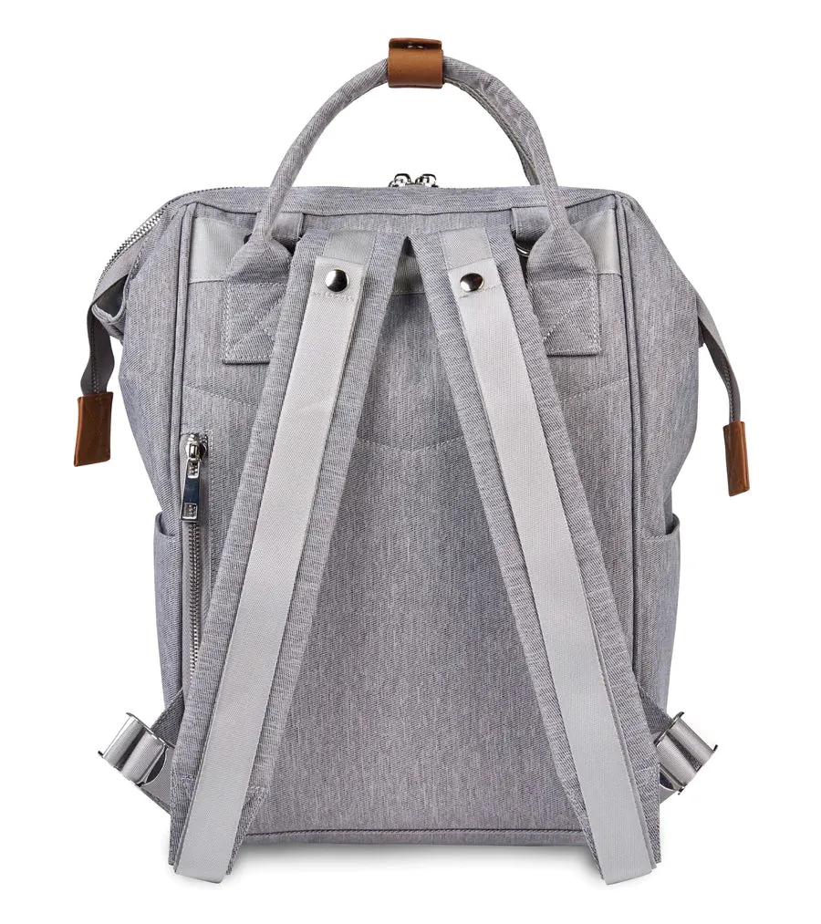 Bababing Mani Changing Bag Grey Merl