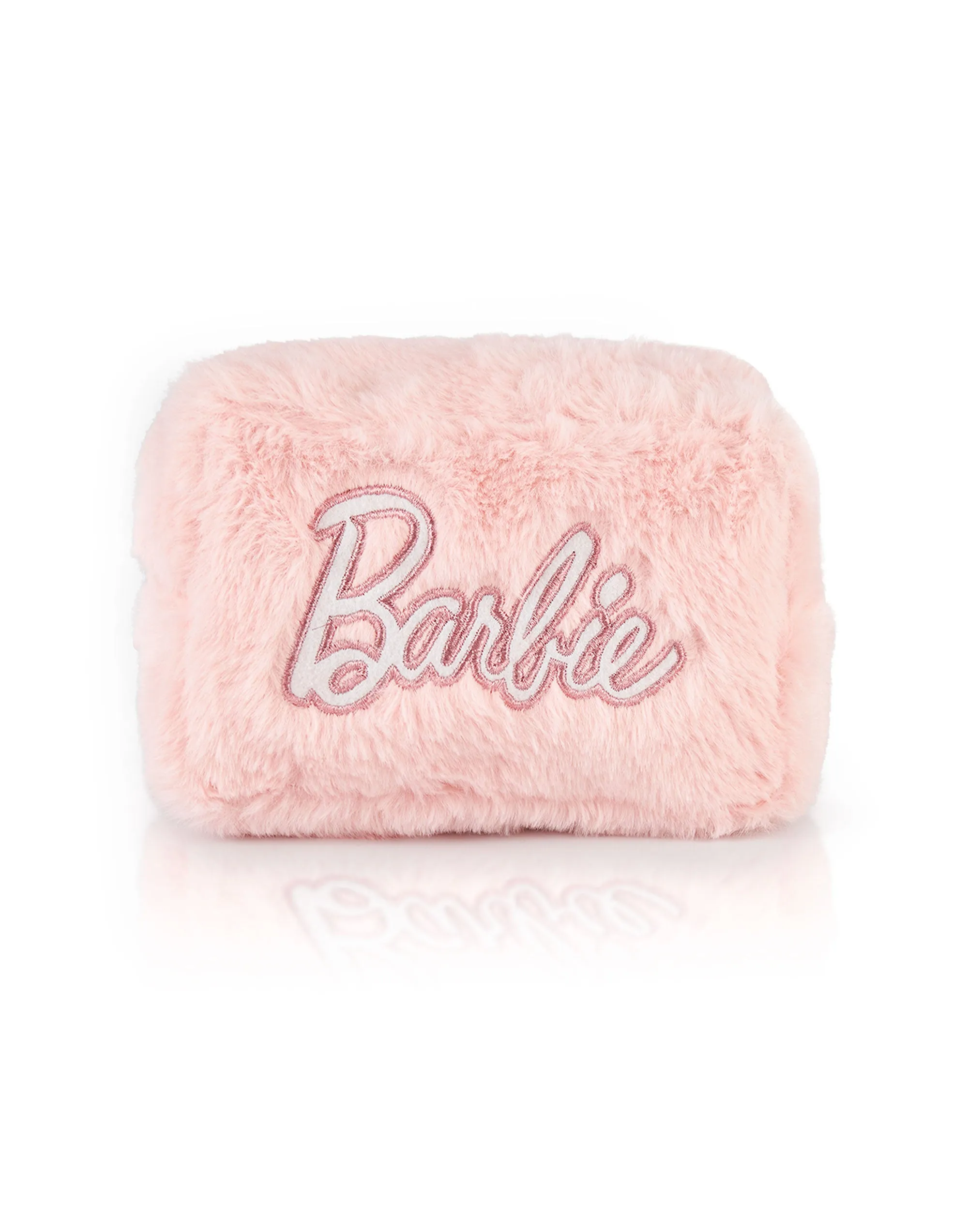 Barbie Womens Fluffy Makeup Bag