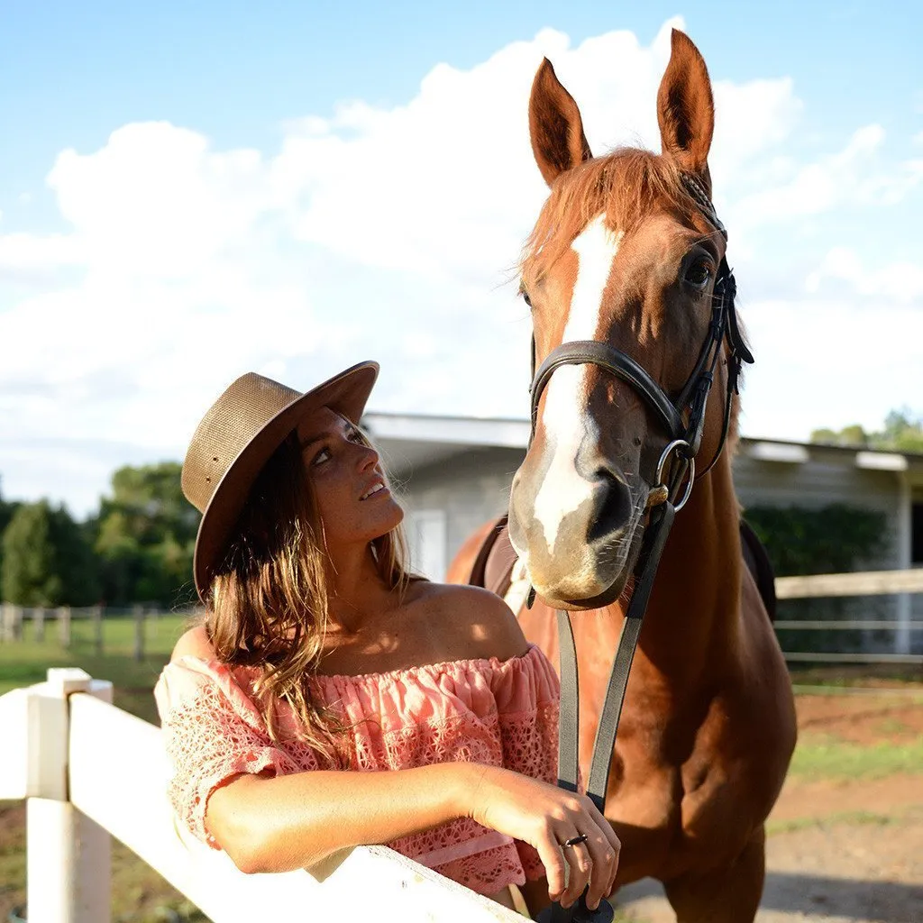 BC Hats Cool as a Breeze Australian Leather Hat