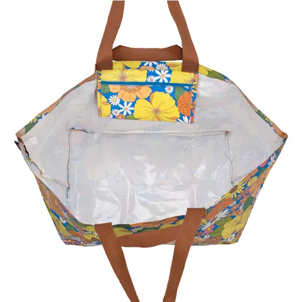 Beach Bag - Goldie   Ace Zoe Floral