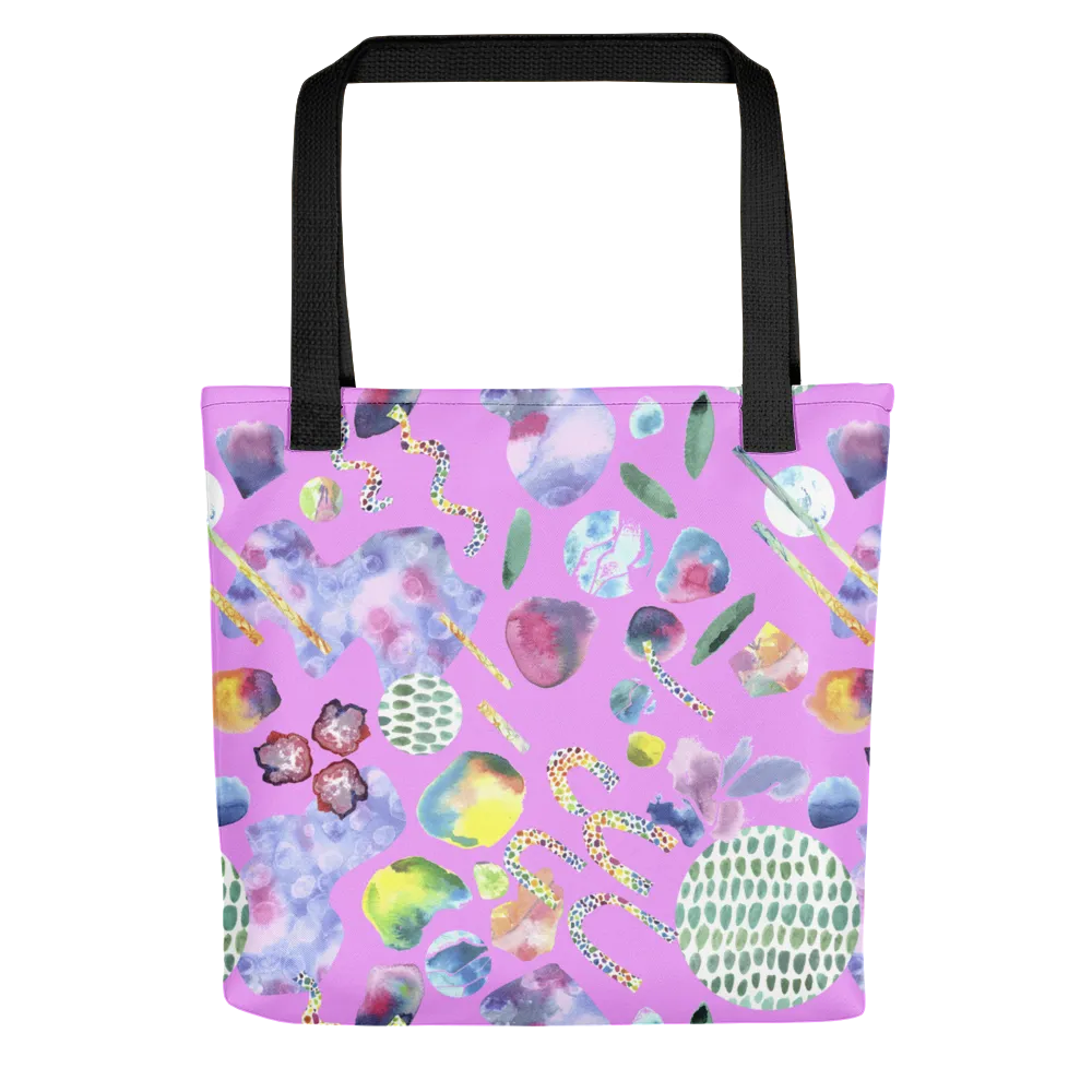 Bubblegum Garden Tote bag