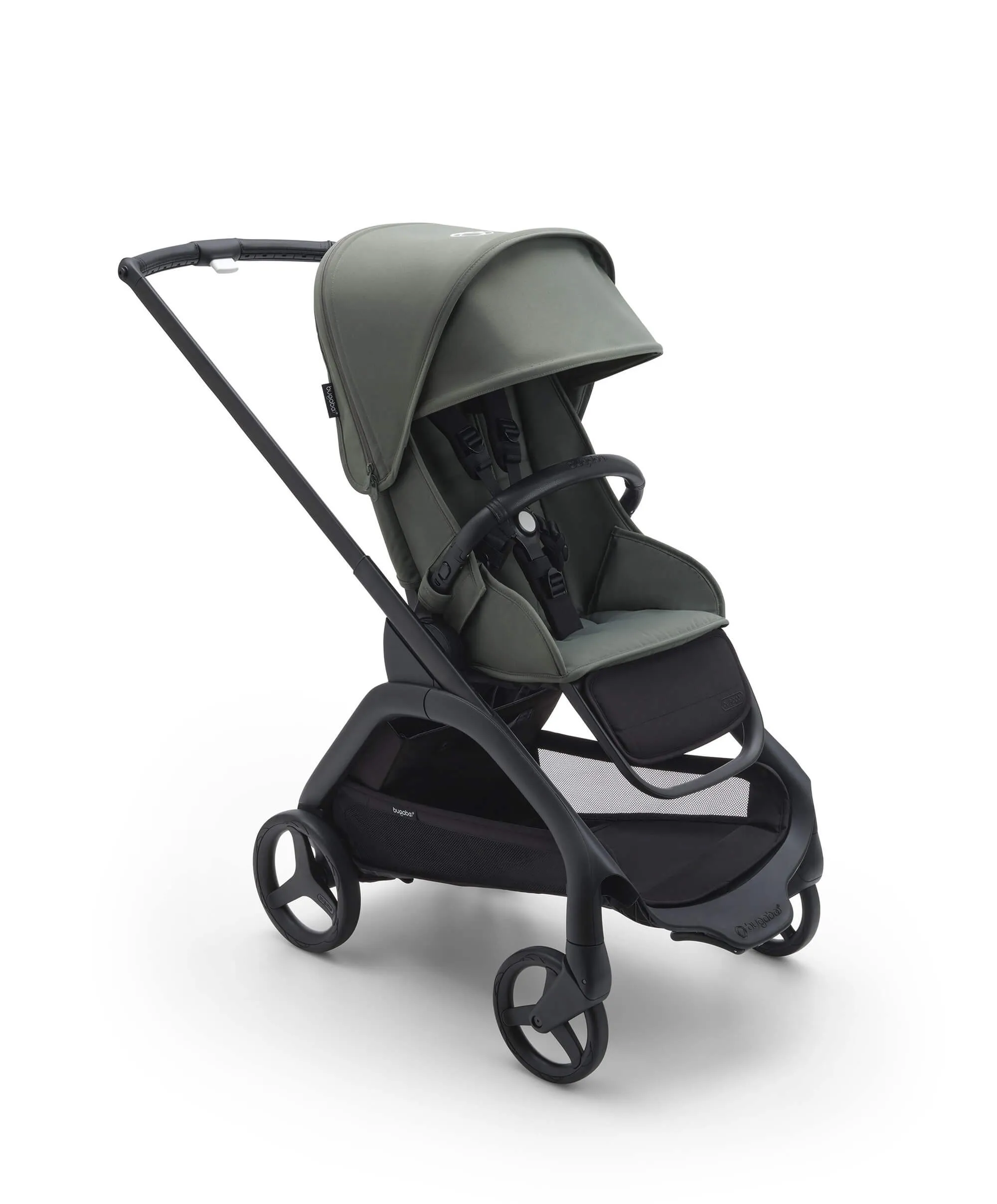 Bugaboo Dragonfly Ultimate 9 Piece Bundle with Nuna Turtle Air 360 Car Seat and Base - Forest Green