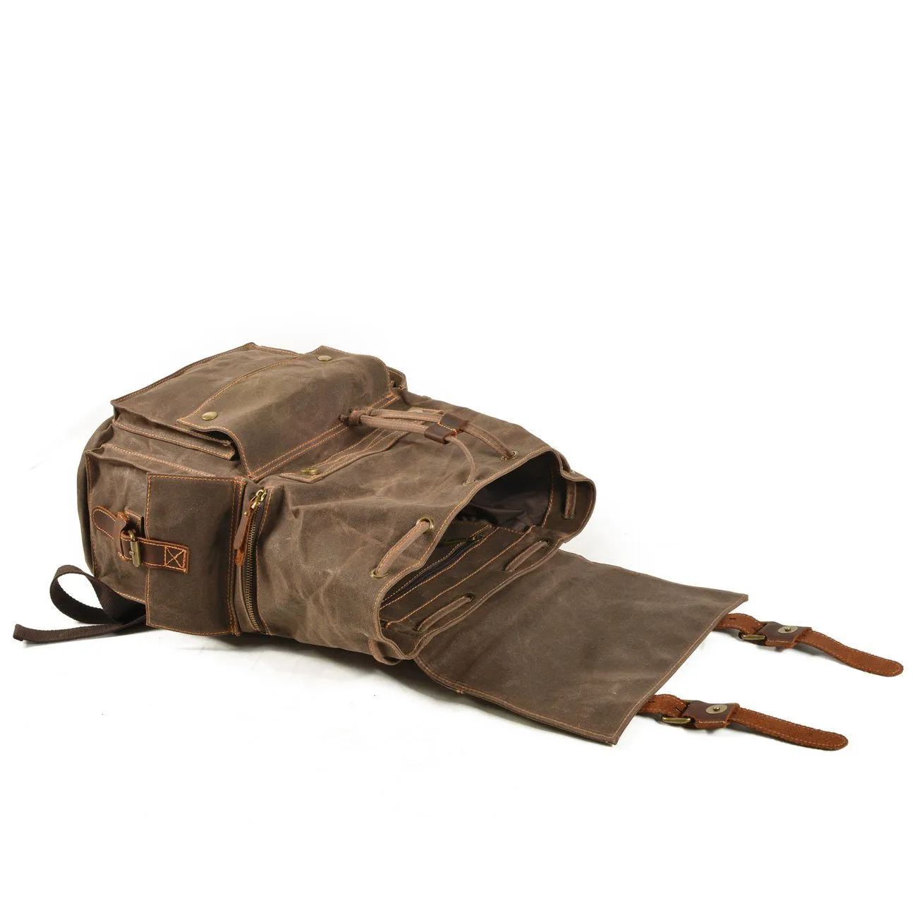 Canvas Drawstring Backpack