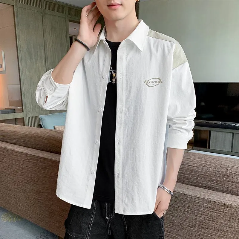 Casual Trendy Workwear Style Long Sleeve Shirt