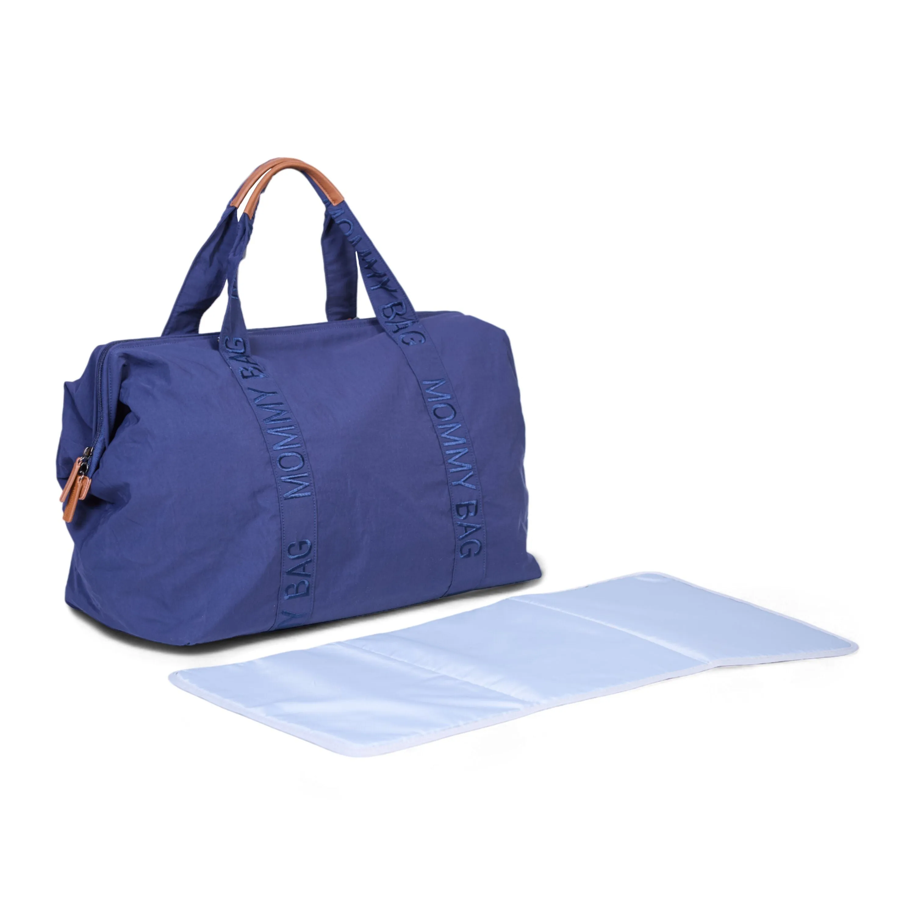 Childhome Mommy Bag Nursing Bag | Signature Urban Blue