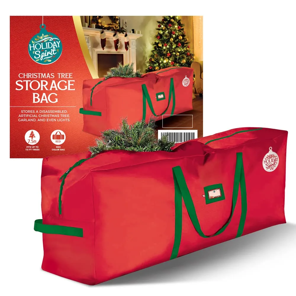 Christmas Tree Storage Bag, Heavy-Duty 600d Oxford Material With Durable