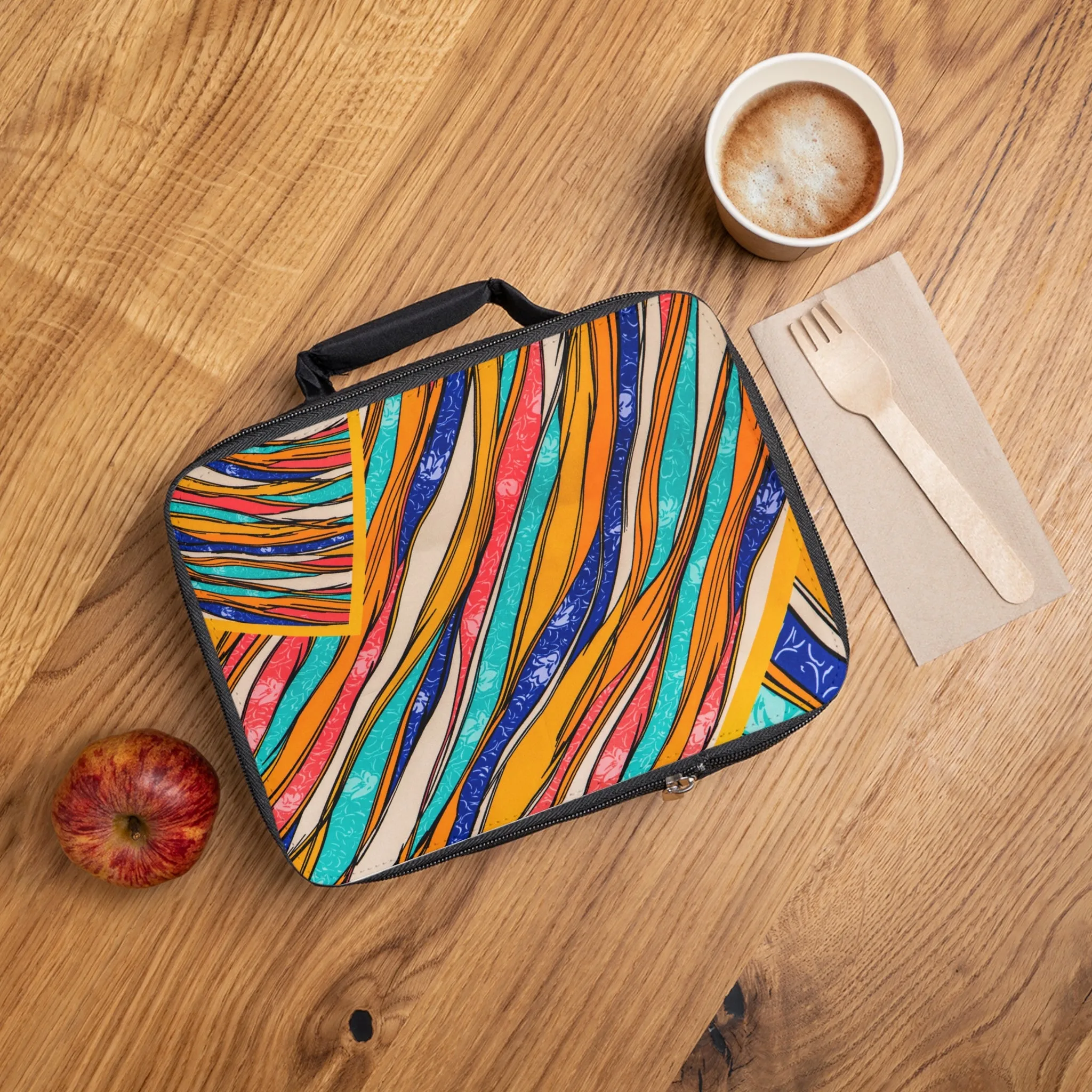 Color Brushstroke - Inovax Lunch Bag