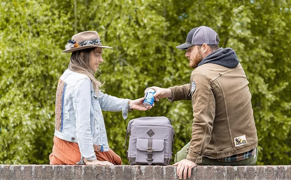 COOLCRFT Cooler Bag with Removable Drinks Holder