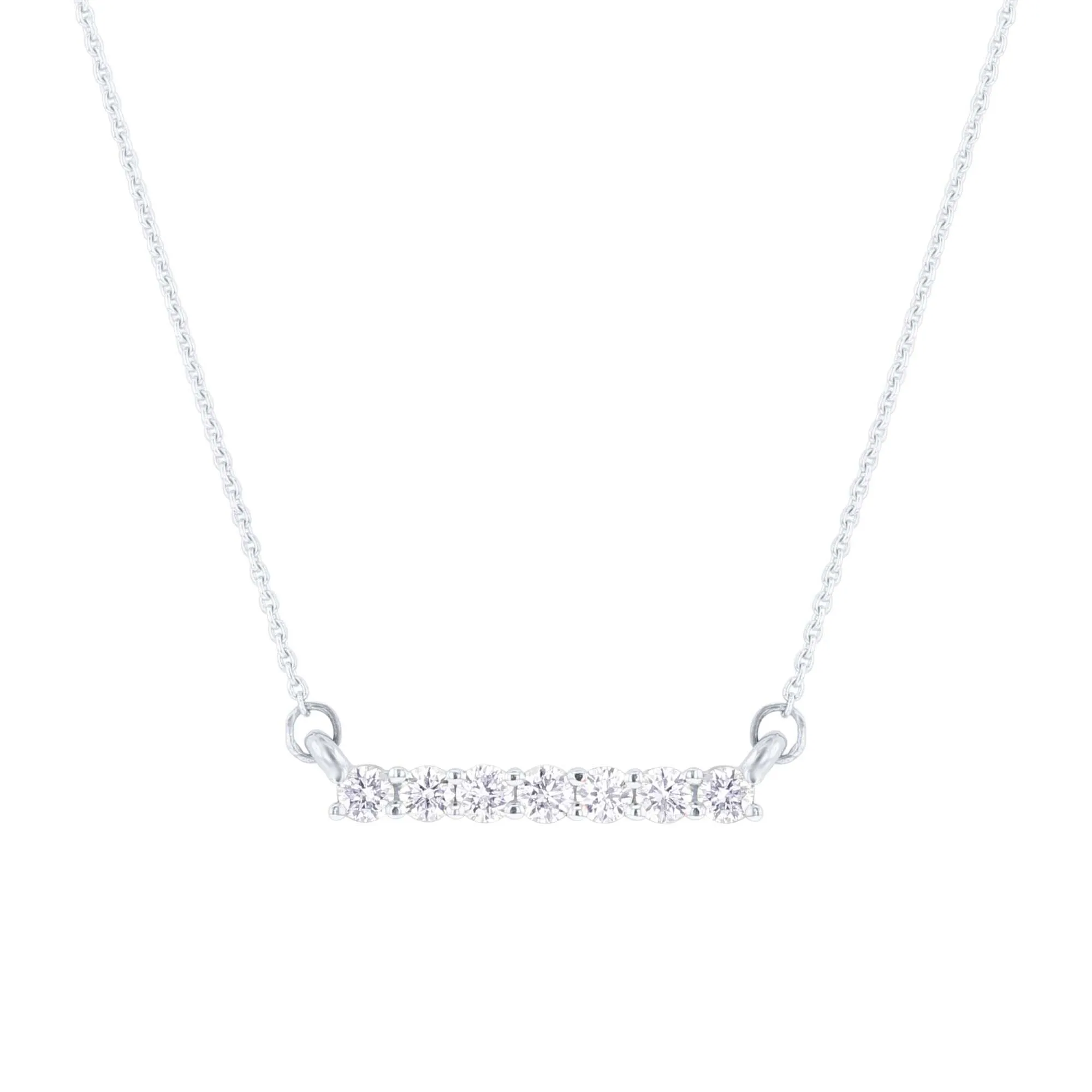 Delilah Diamond Bar Necklace