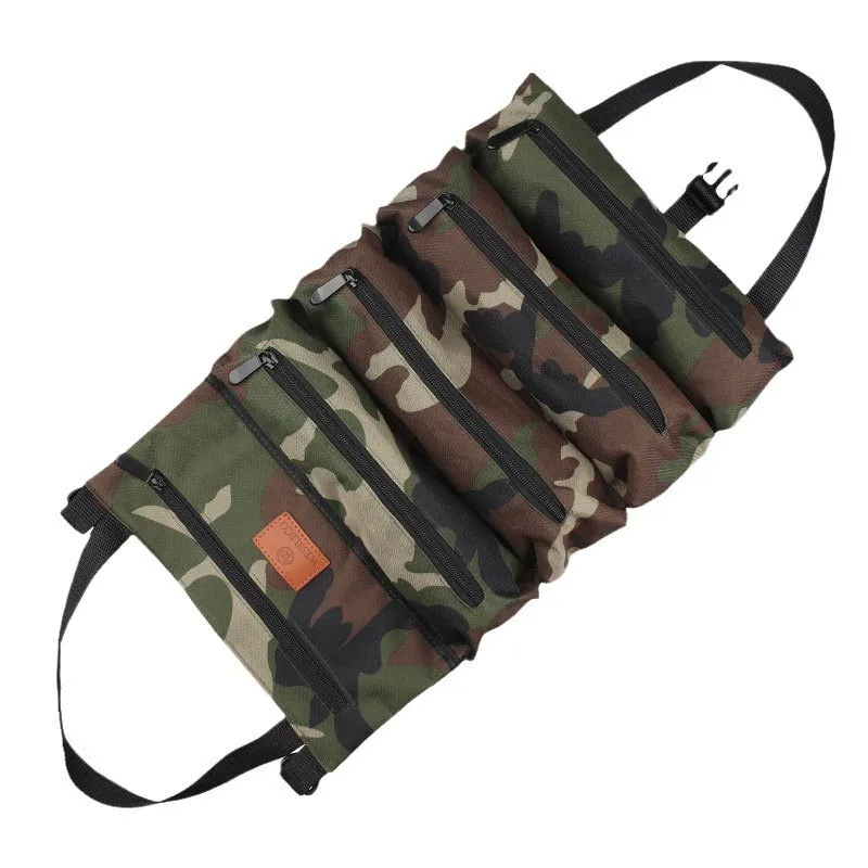 Electrician bag camouflage off-road vehicle tool bag car seat suspension tool bag hardware tool bag