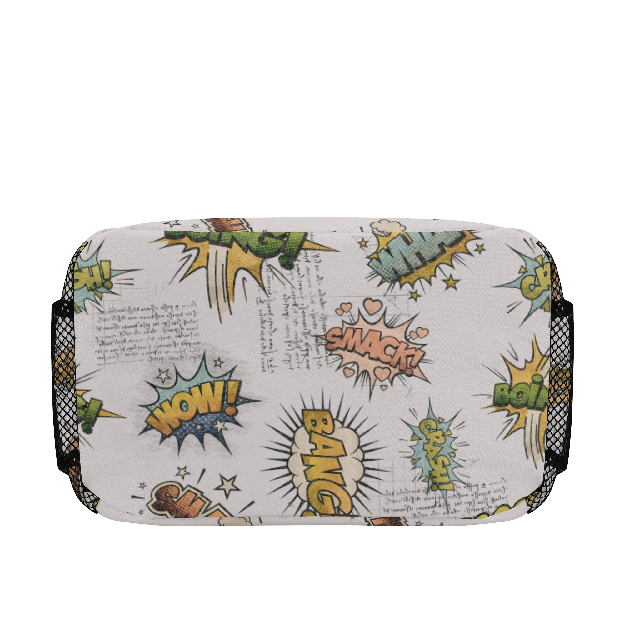 Elevate Lunchtime with Stylish All-Over Printed Vintage Aesthetics Lunch Bag for Teenagers-Mysterious Adventure