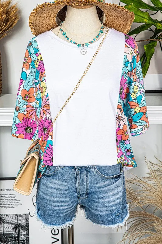 Enjoy the Sunshine Contrast Top