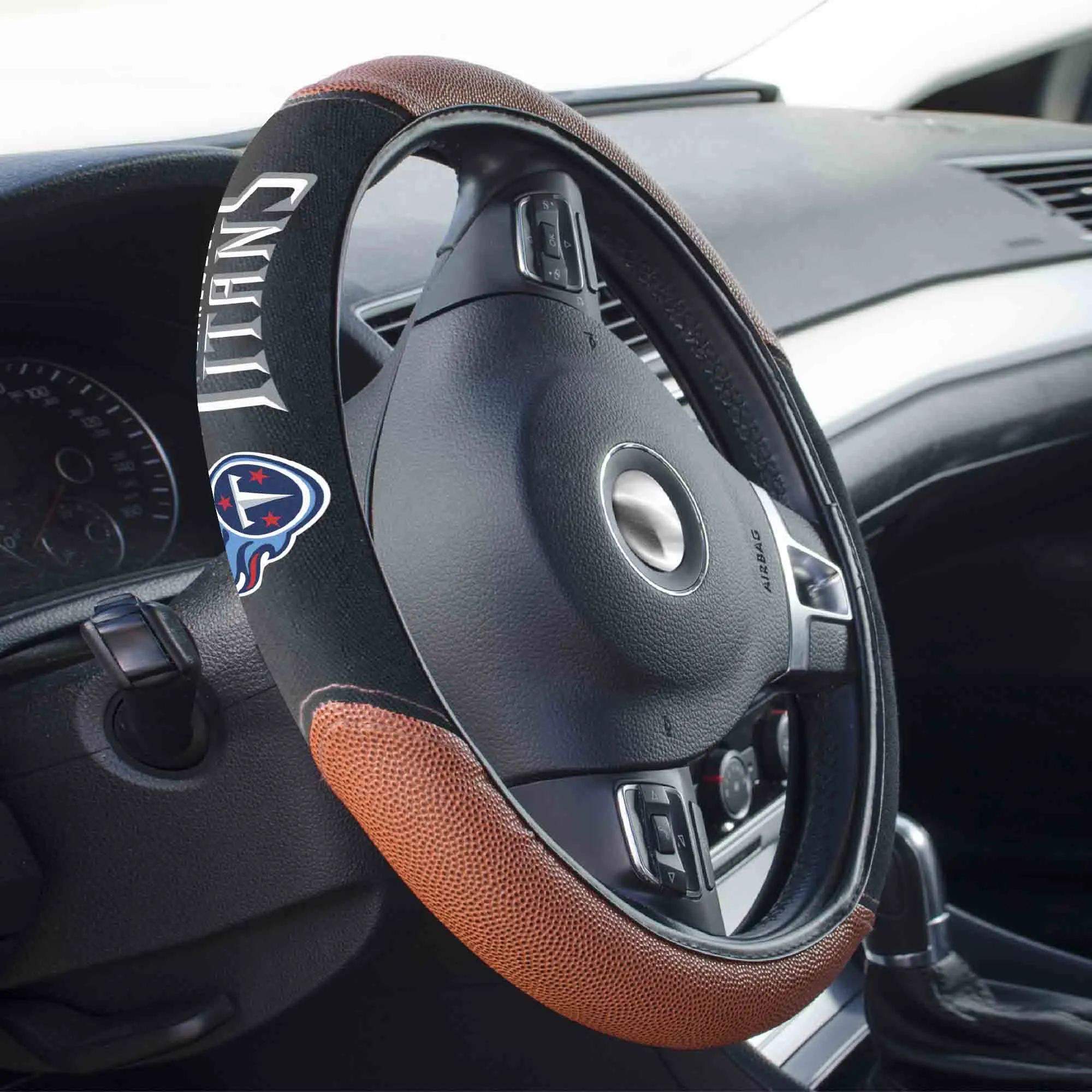 Fanmats Tennessee Titans Sports Grip Steering Wheel Cover