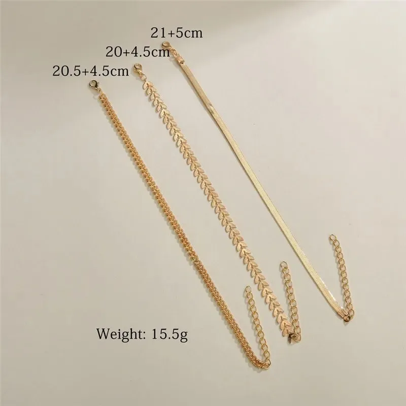 Fashion Jewelry Leg Chain Ankle Bracelets Women Accessories