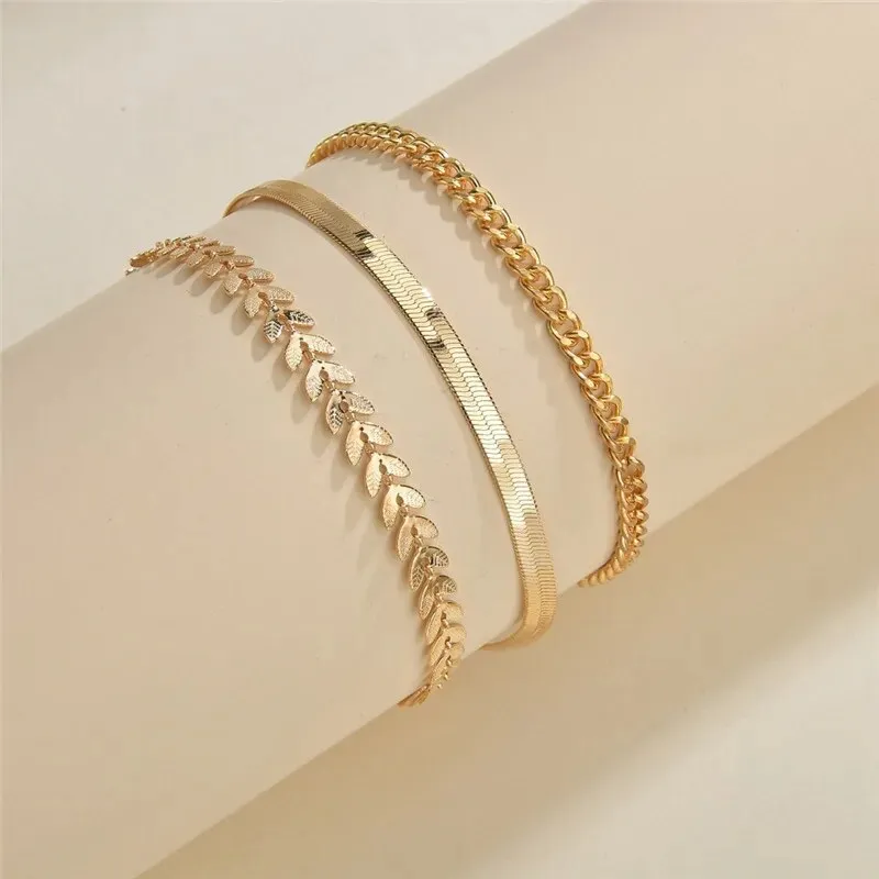 Fashion Jewelry Leg Chain Ankle Bracelets Women Accessories