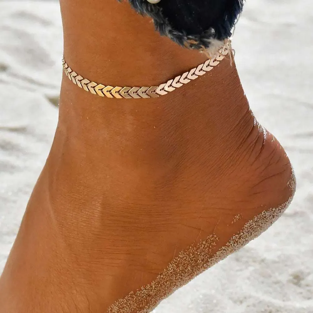 Fashion Jewelry Leg Chain Ankle Bracelets Women Accessories