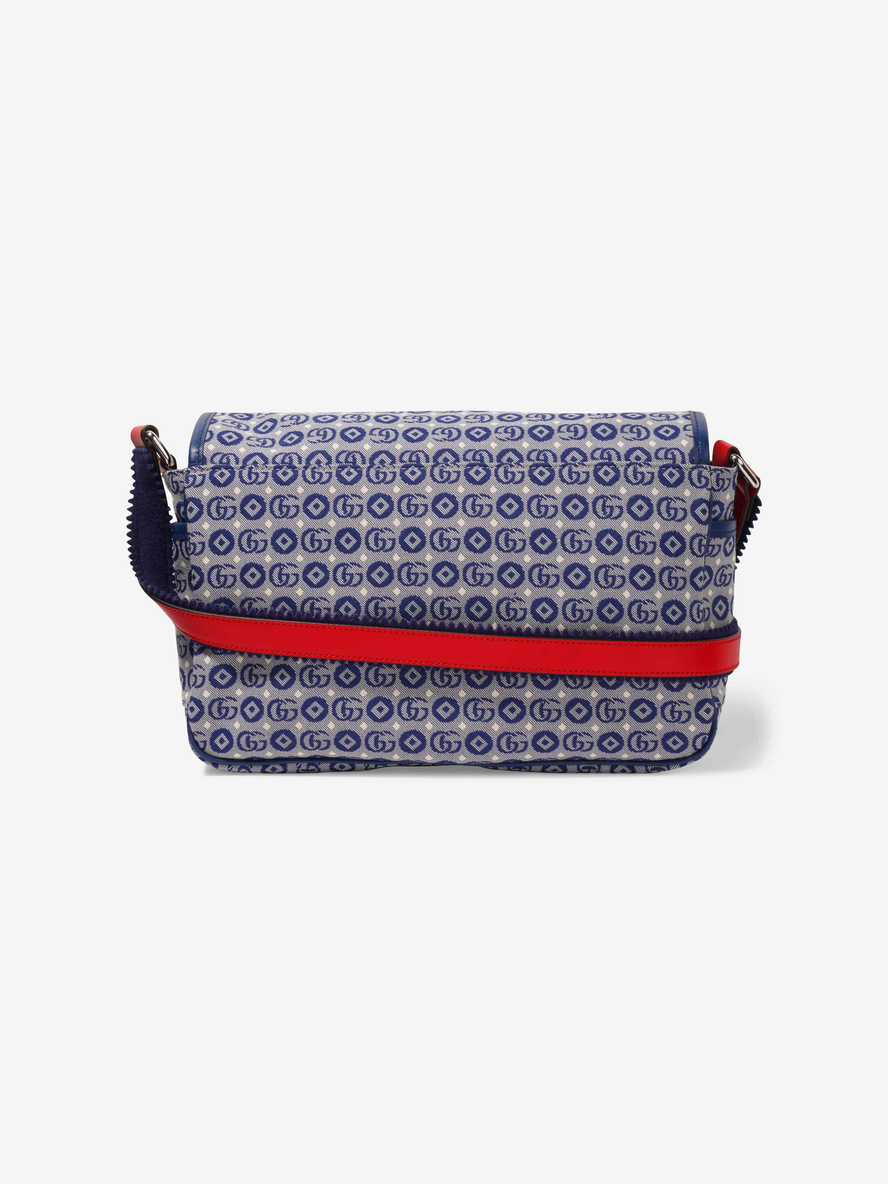 Gucci Kids Double G Dots Messenger Bag (W:29cm)