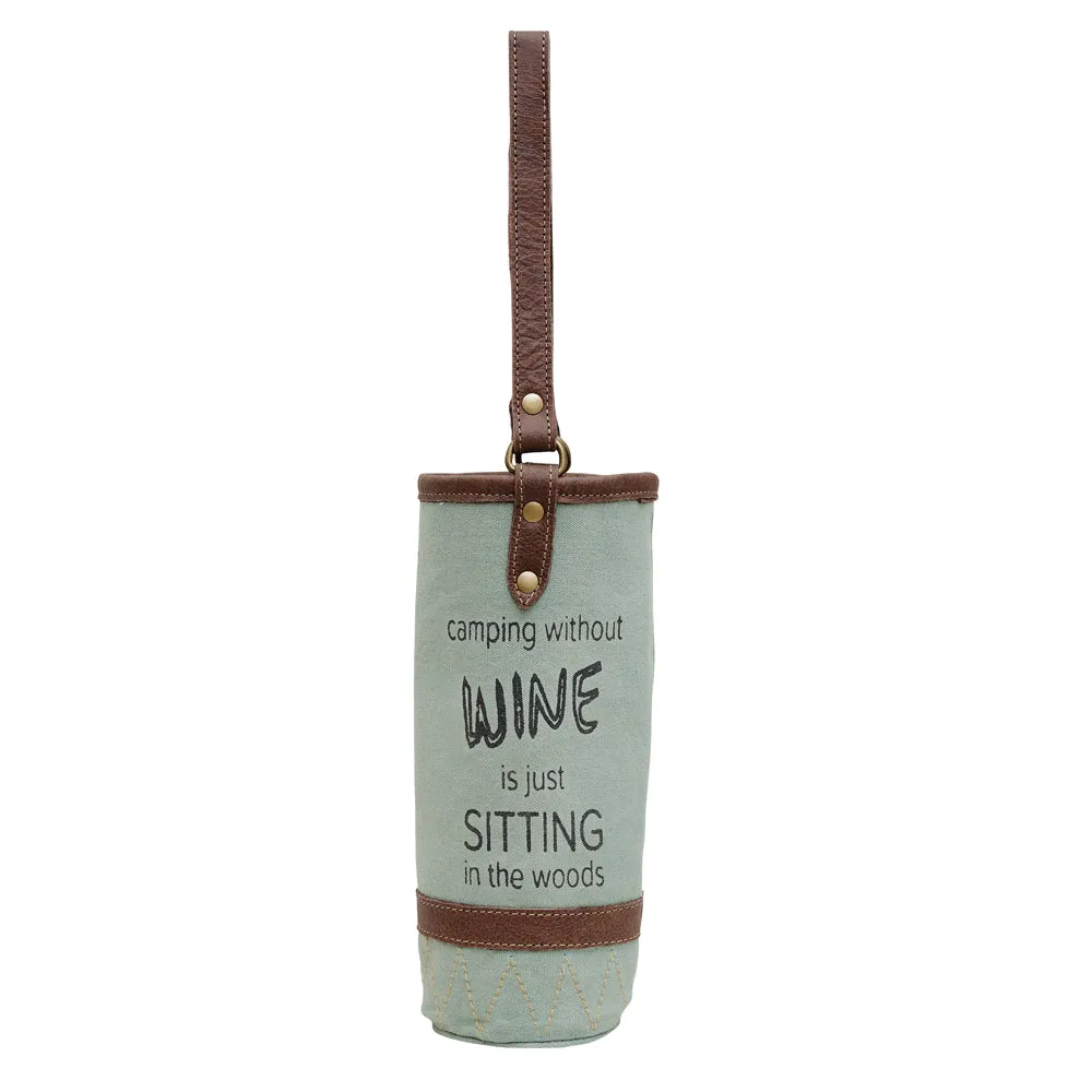 IN THE WOODS WINE BOTTLE BAG