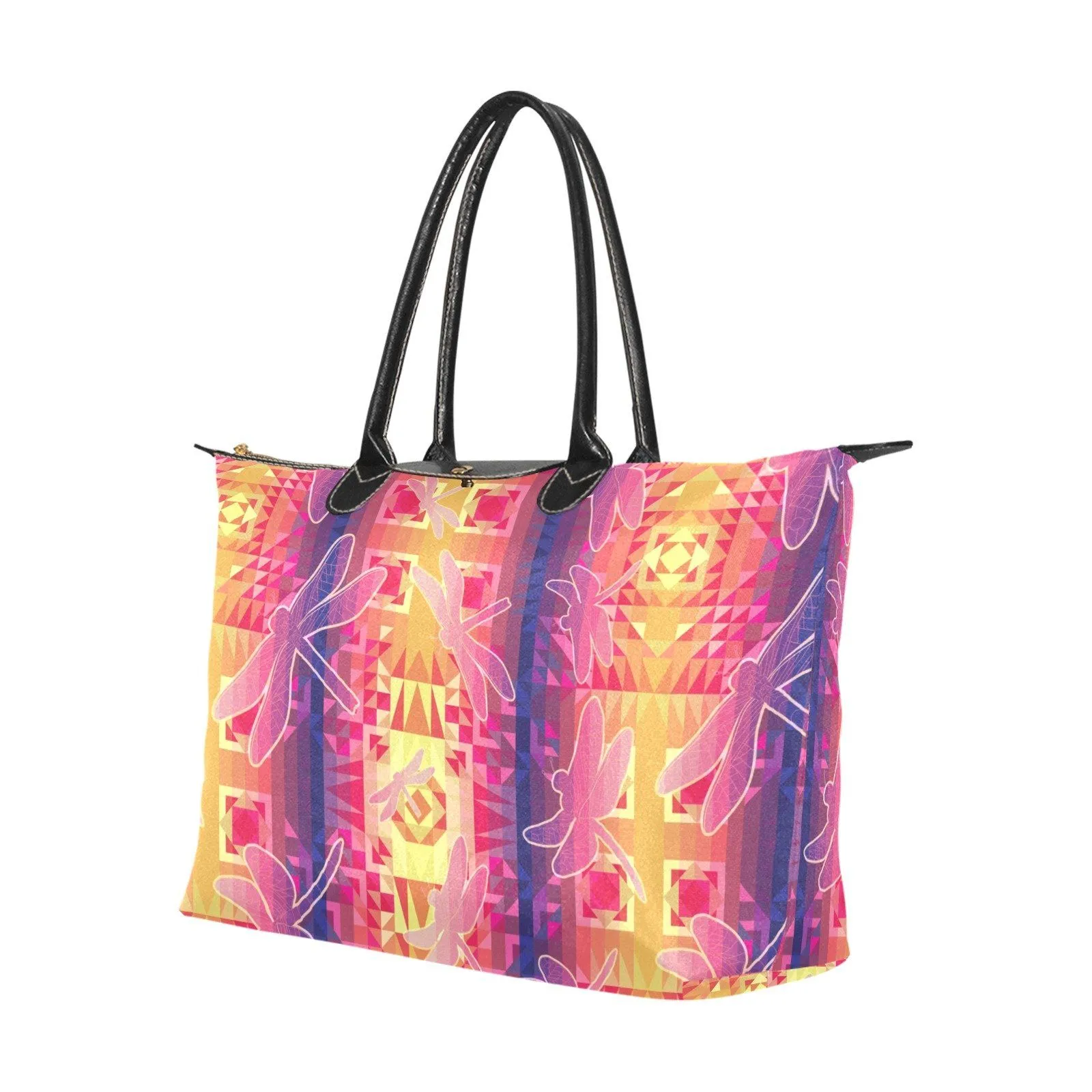 Kaleidoscope Dragonfly Single-Shoulder Lady Handbag