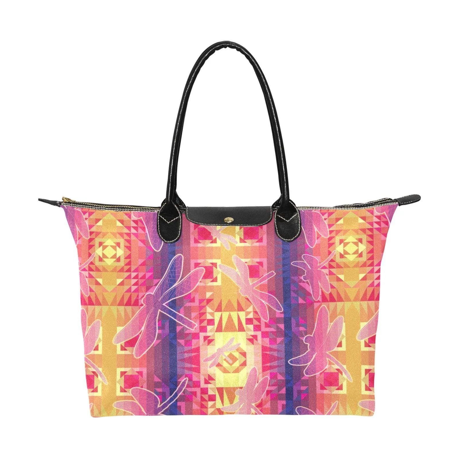 Kaleidoscope Dragonfly Single-Shoulder Lady Handbag