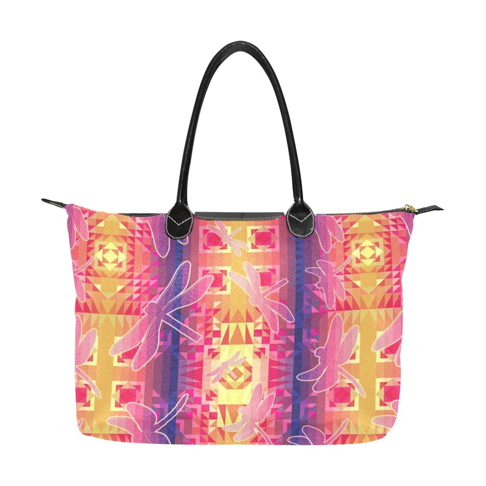 Kaleidoscope Dragonfly Single-Shoulder Lady Handbag