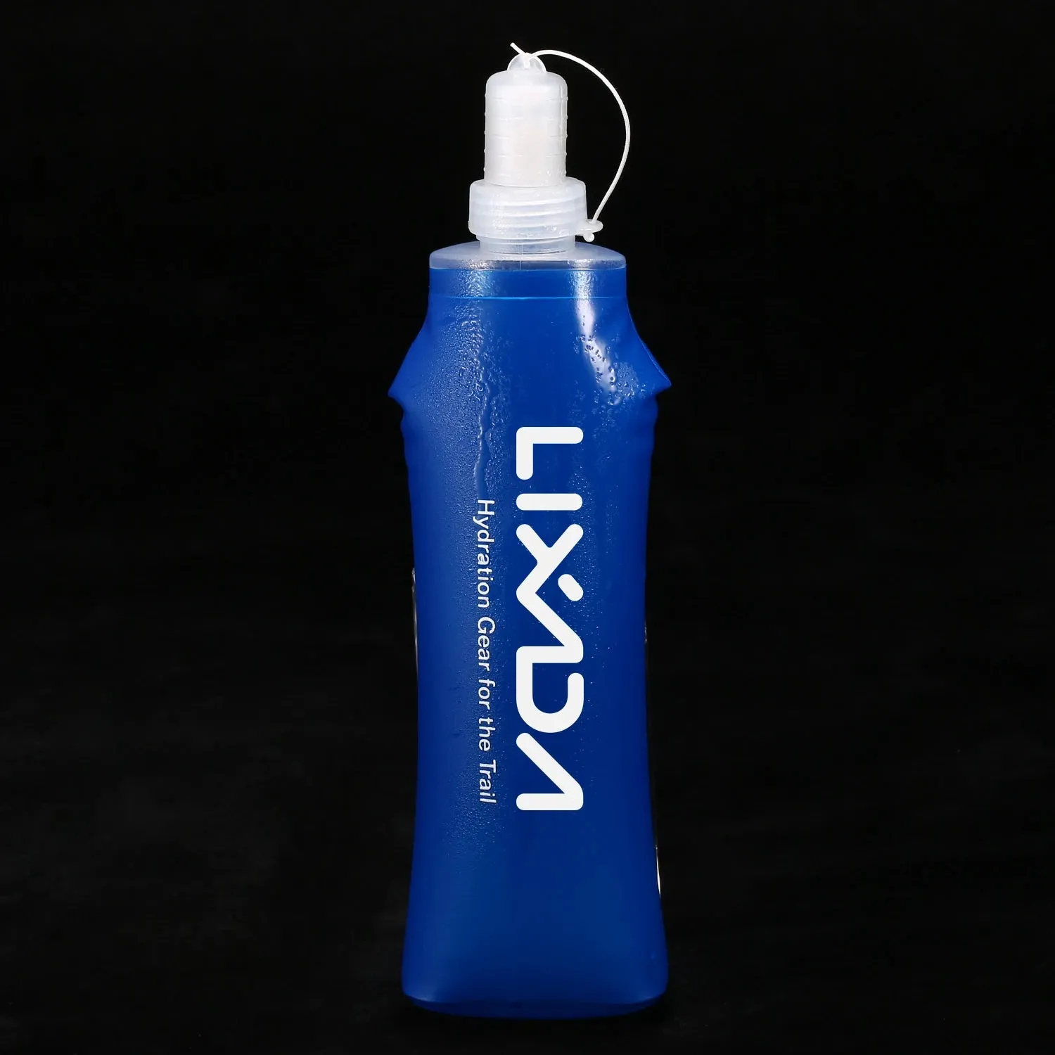 Lixada 1PCS/2PCS 500ml Outdoor Water Drinking Bottle Soft Folding Flask BPA Free for Outdoor Running Sport Hiking Cycling