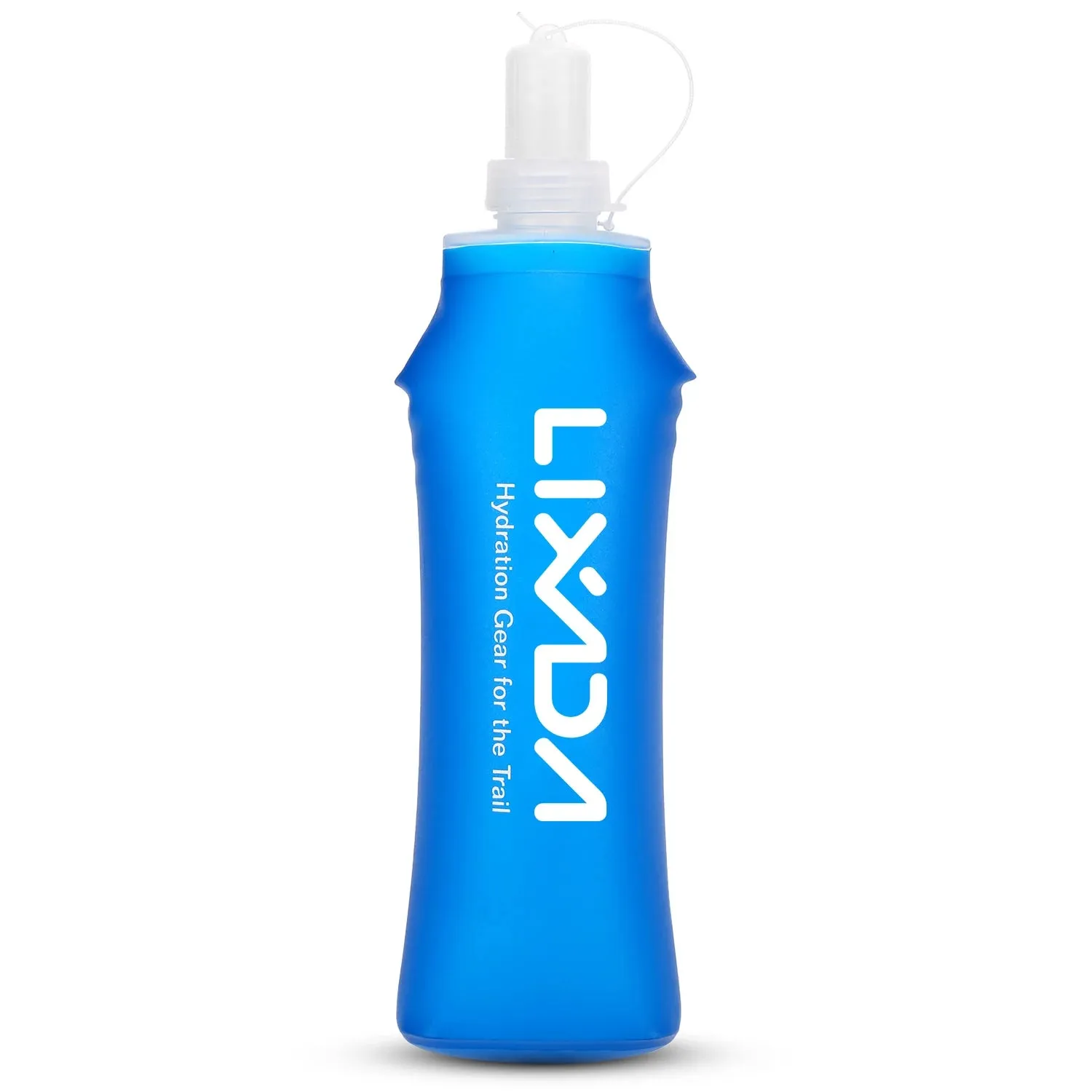 Lixada 1PCS/2PCS 500ml Outdoor Water Drinking Bottle Soft Folding Flask BPA Free for Outdoor Running Sport Hiking Cycling