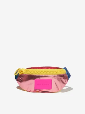 MARC JACOBS Girls Shiny Logo Belt Bag in Multicolour