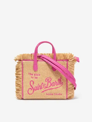 MC2 Saint Barth Girls Vanity Mini Straw Bag