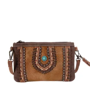 Montana West Tooled Whipstitch Crossbody