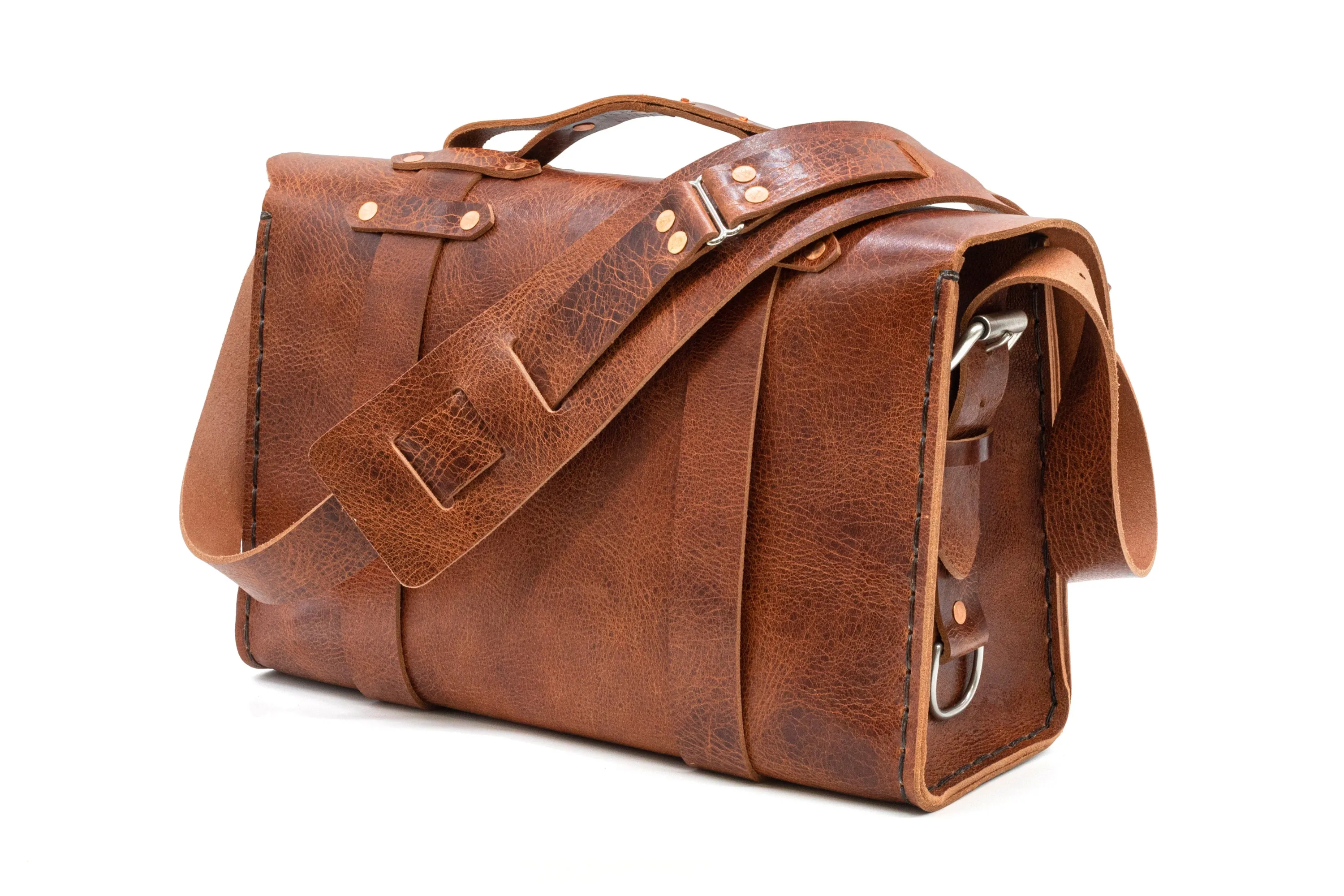 No. 4311 - Classic Leather Satchel