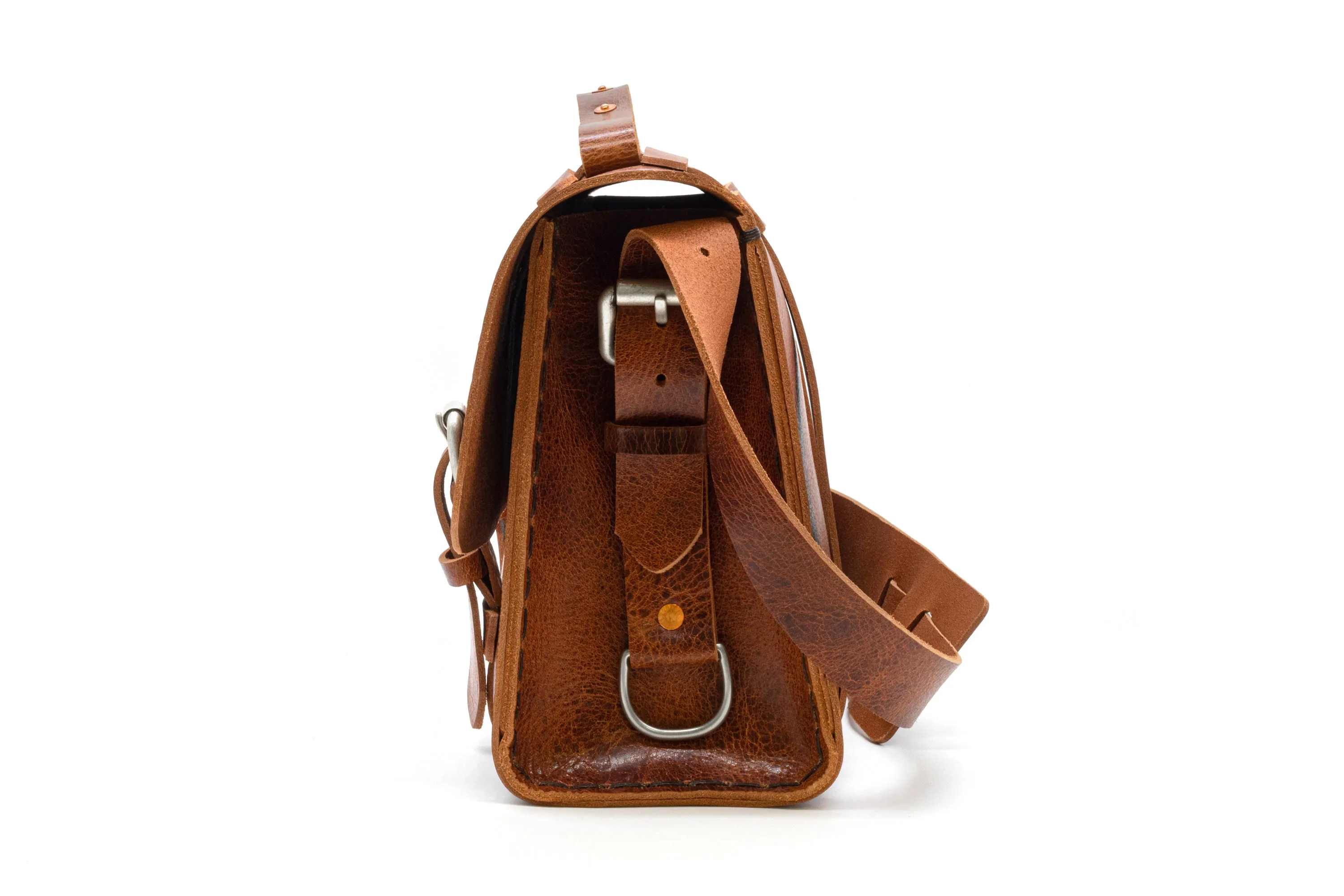 No. 4311 - Classic Leather Satchel