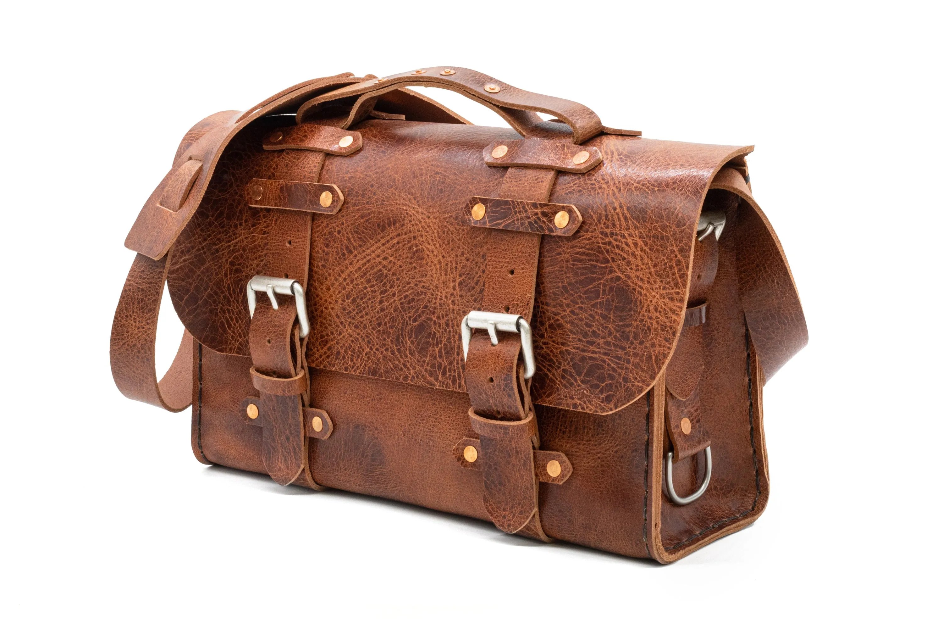 No. 4311 - Classic Leather Satchel