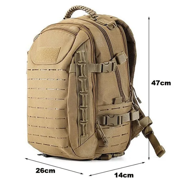 Outdoor Army Fan 25L Commuter Travel Camouflage Backpack