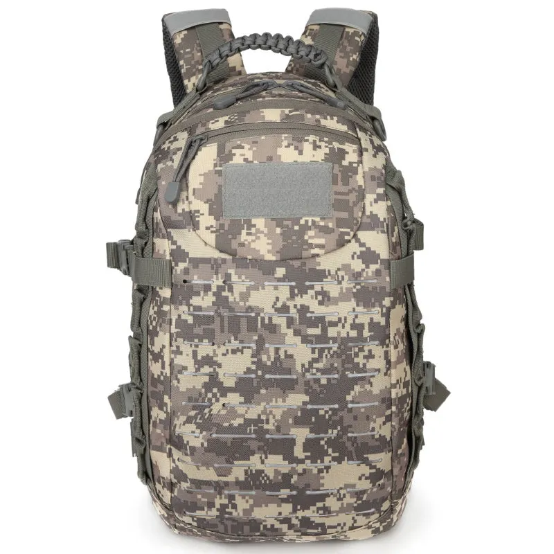 Outdoor Army Fan 25L Commuter Travel Camouflage Backpack