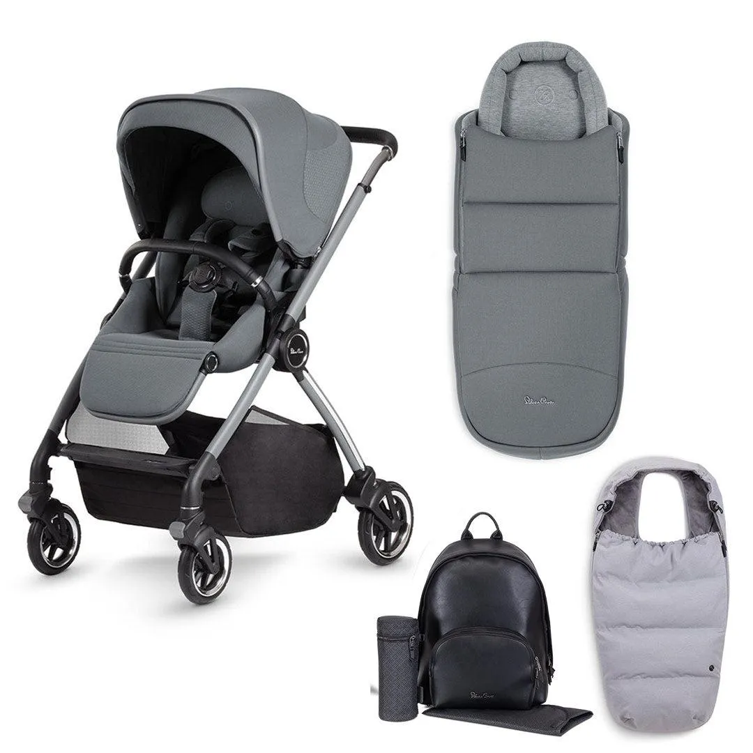 Outlet - Silver Cross Dune Pushchair - Glacier