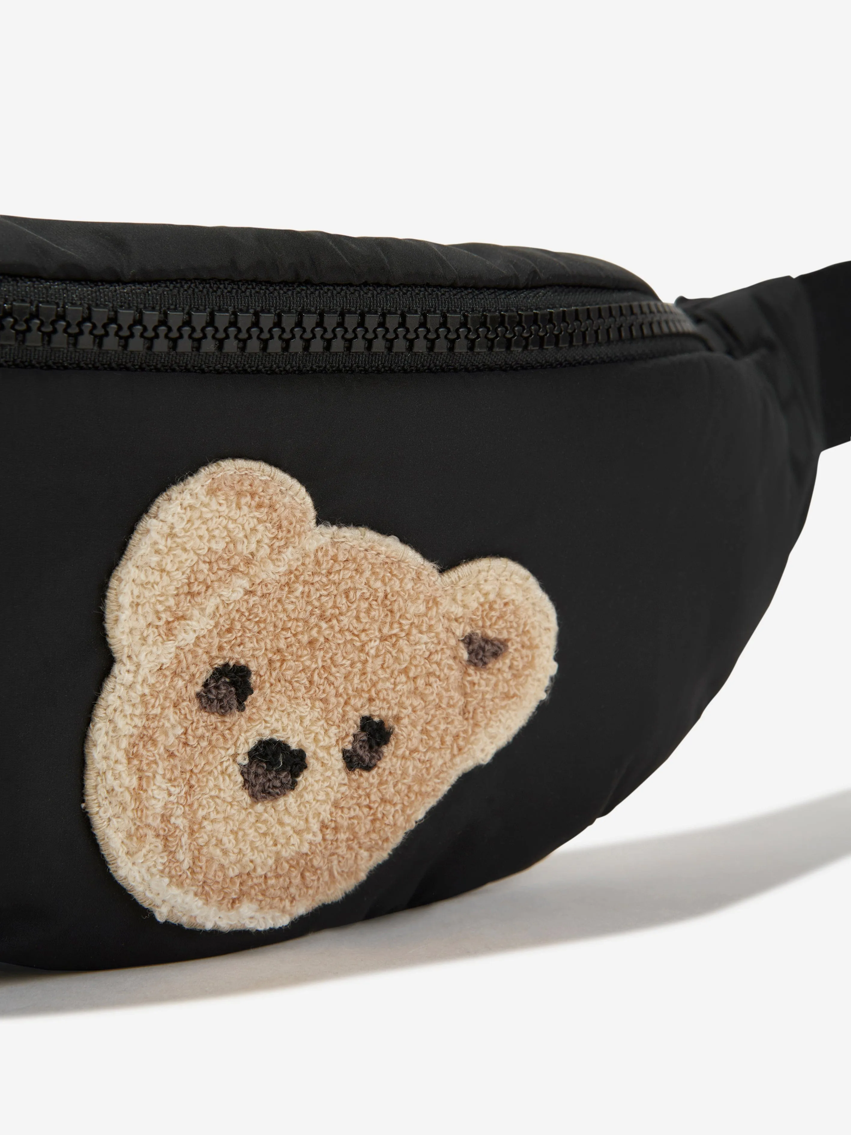 Palm Angels Kids Logo Bear Belt Bag in Black