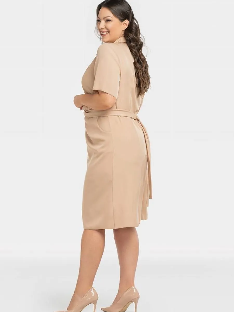 Plus size dress model 197777 Karko