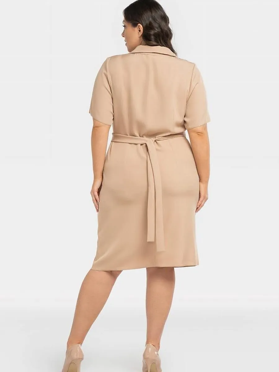 Plus size dress model 197777 Karko