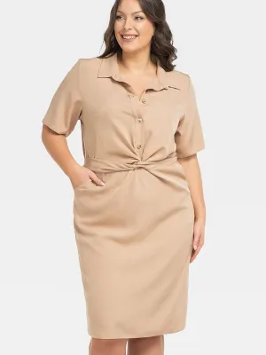 Plus size dress model 197777 Karko