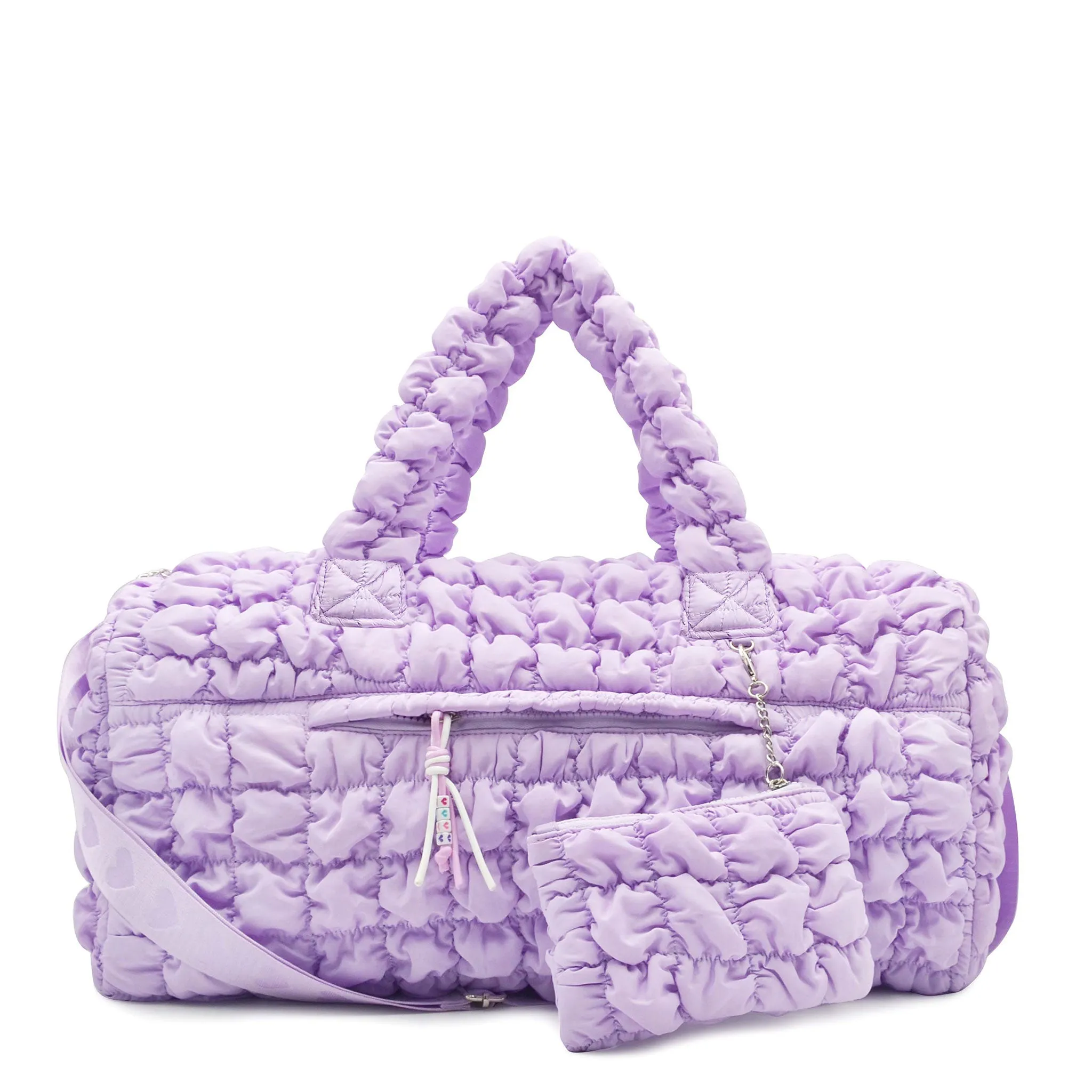 Quilted Scrunchies Large Duffle Bag