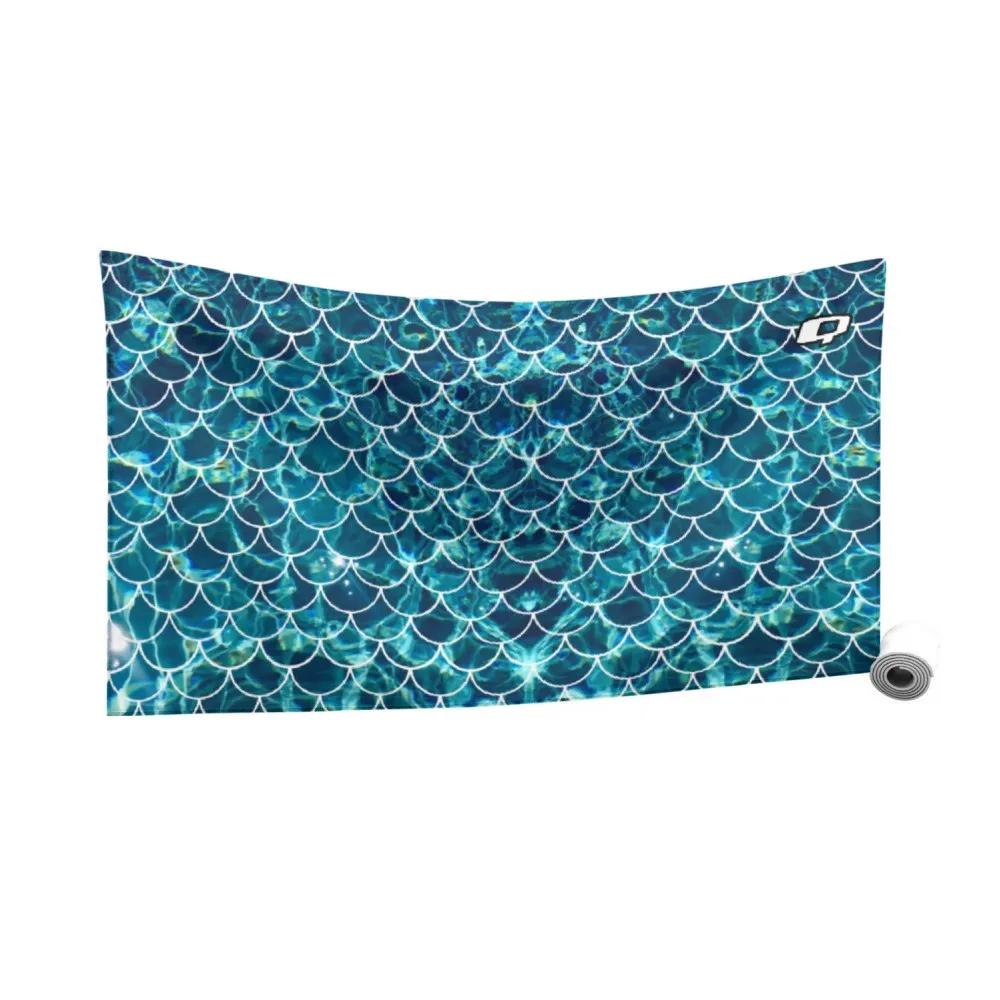 Scales Microfiber Swim Towel