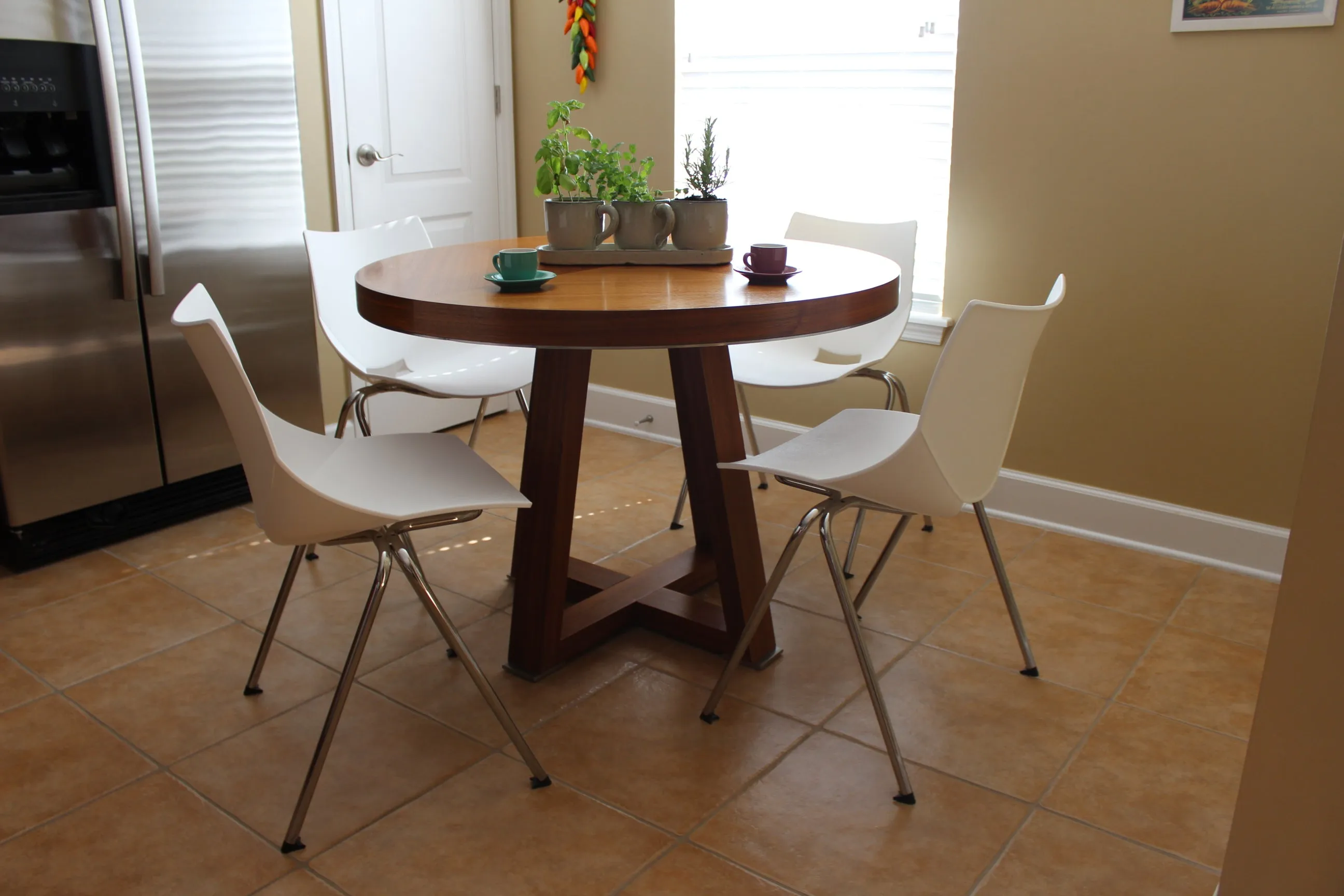 Shell Side or Dining Stackable Chair Plastic Red (Set of 2) Clearance Sale Set of 2 chairs for $49.95