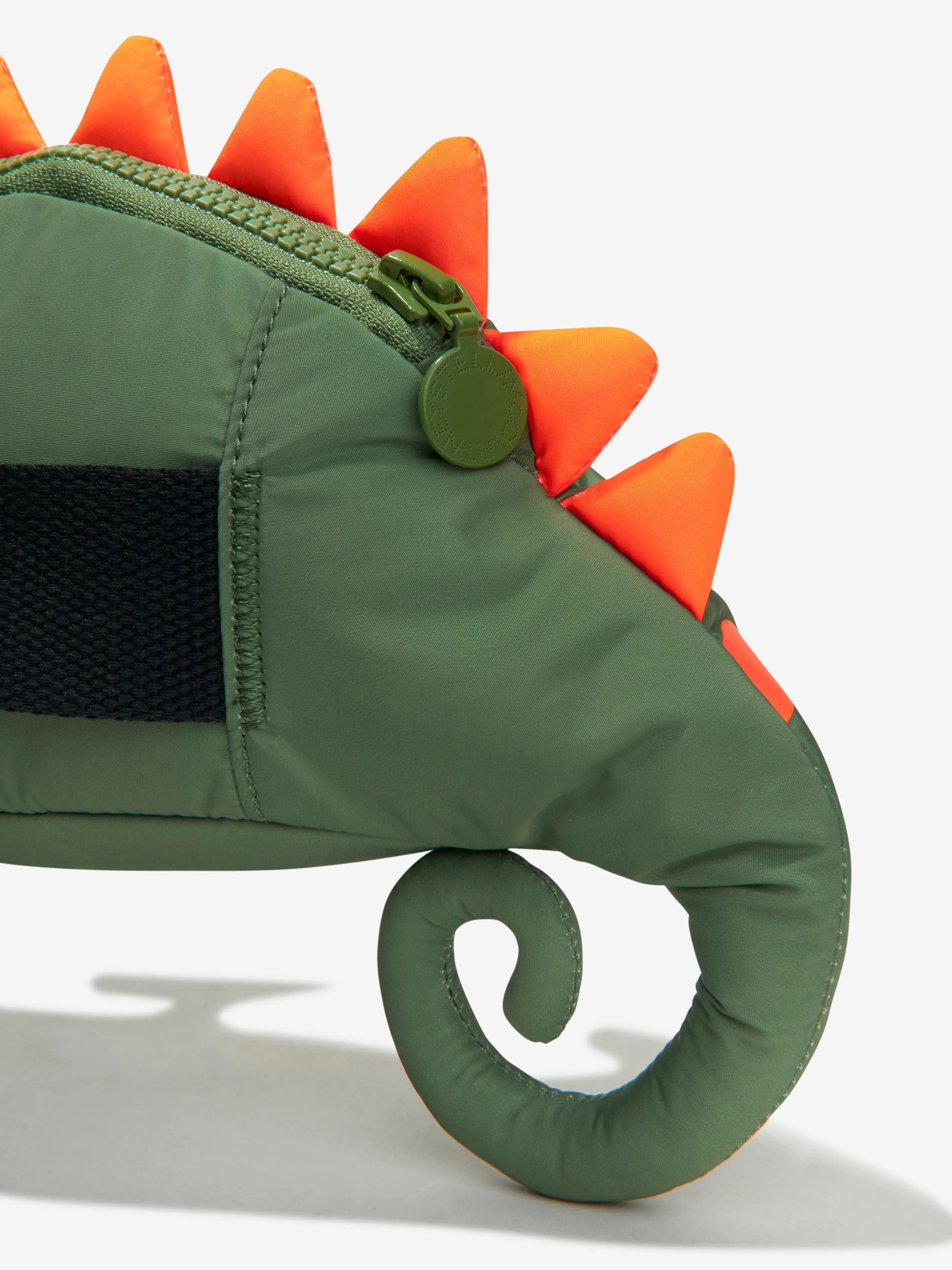 Stella McCartney Boys Lizard Belt Bag in Green