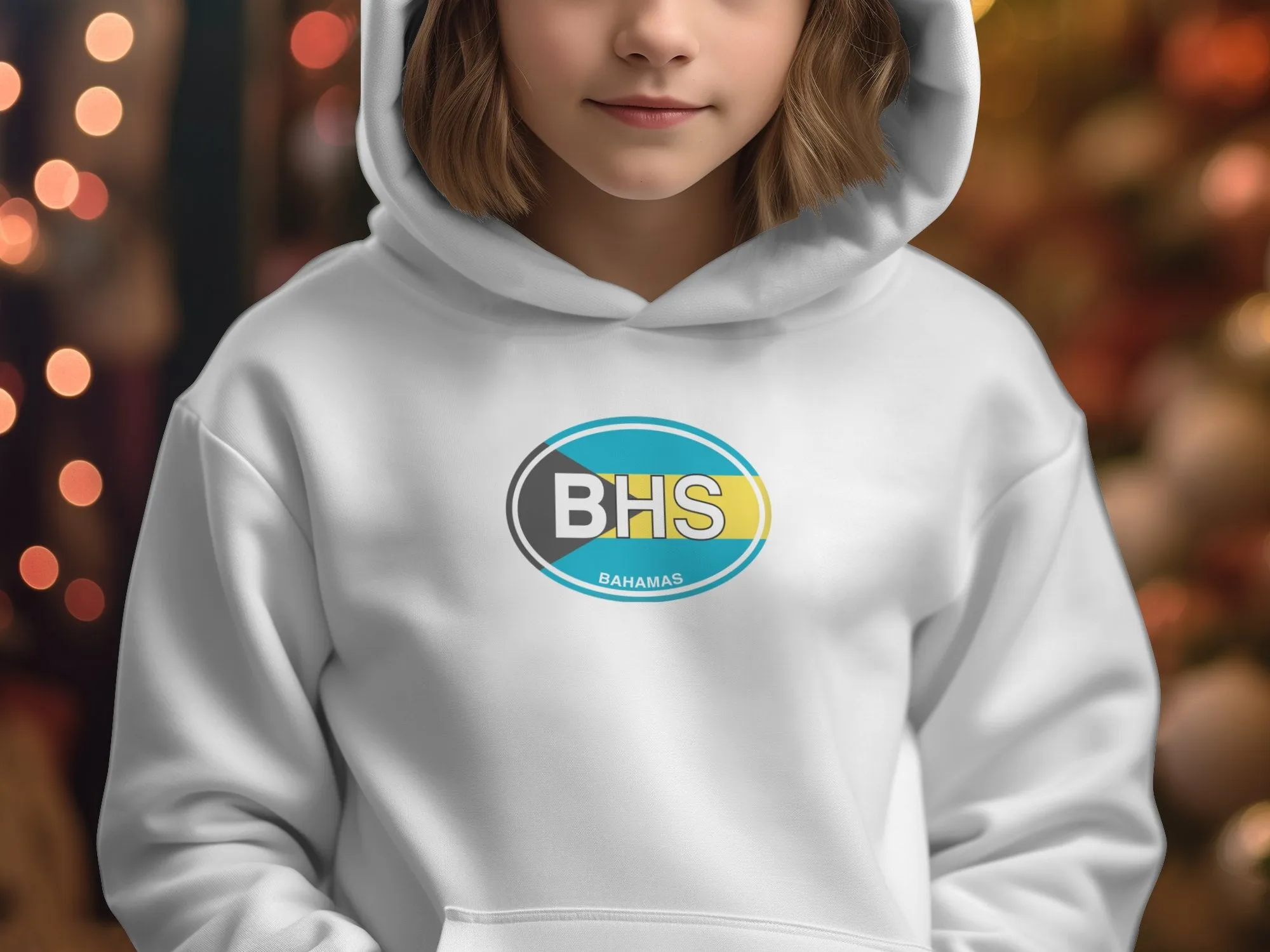 Stylish BHS Bahamas Logo Print Trendy Casual Sweatshirts